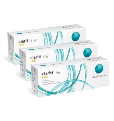 Clariti 1 Day Toric [caixa de 90 lentes]