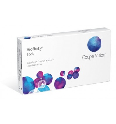 Biofinity Toric [caixa de 3 lentes]