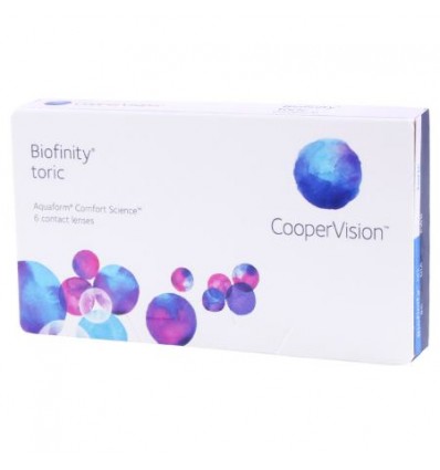 Biofinity Toric [caixa de 6 lentes]