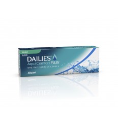 Focus Dailies AquaComfort Plus Toric [caixa de 30 lentes] 