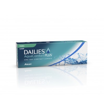 Focus Dailies AquaComfort Plus Toric [caixa de 30 lentes] 