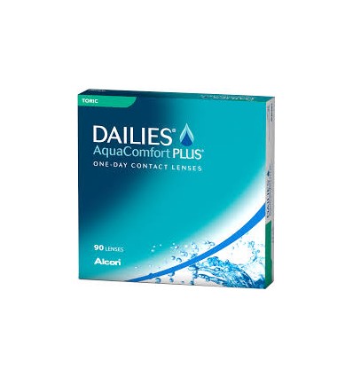 Focus Dailies AquaComfort Plus Toric [caixa de 90 lentes]