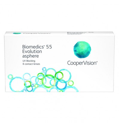 Biomedics 55 Evolution [caixa de 6 lentes]